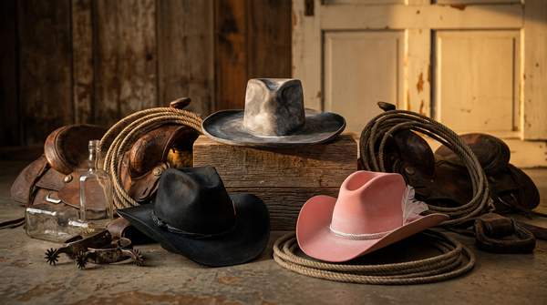 The Doc, The Duke, and The Jolene Give Trovador’s Felt Cowboy Hats Distinct Personalities