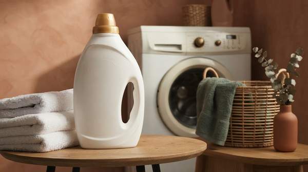 Editorial illustration for Why Fabric Softener Makes Towels Soft but Less Absorbent: The Chemistry Explained