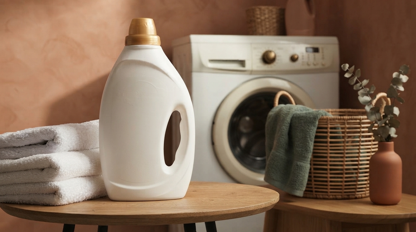 Editorial illustration for Why Fabric Softener Makes Towels Soft but Less Absorbent: The Chemistry Explained